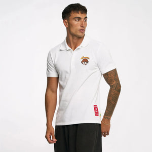 Ayrton Senna F1 Senninha Polo Shirt - White - image 8