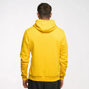 Ayrton Senna F1 Stripe Pullover Hoodie - White/Yellow - image 4