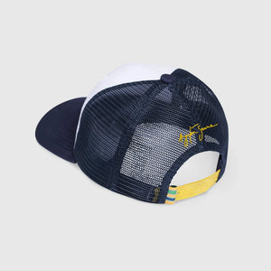 Ayrton Senna F1 Trucker Baseball Hat - Navy - image 3