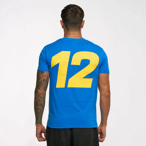 Ayrton Senna F1 Men's #Senna T-Shirt - Blue/Yellow/White - image 7