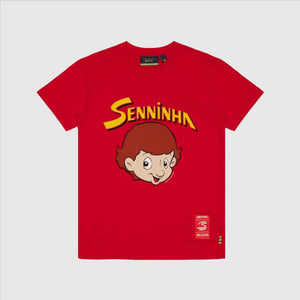 Ayrton Senna F1 Senninha T-Shirt - White/Red/Blue - image 2