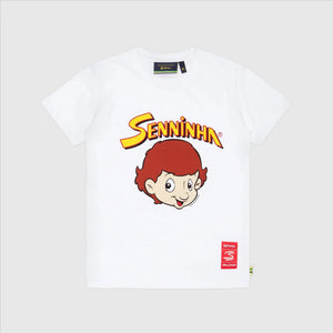 Ayrton Senna F1 Senninha T-Shirt - White/Red/Blue - image 3