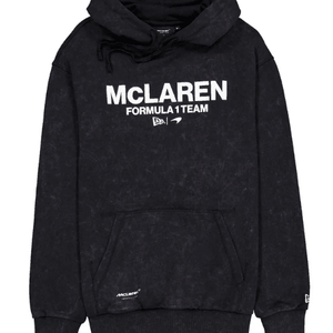McLaren F1 x New Era Washed Logo Hoodie - Black - image 1