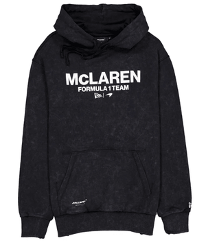 McLaren F1 x New Era Washed Logo Hoodie - Stone/Black - image 2