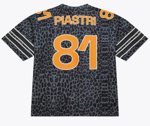 McLaren Racing F1 Special Edition Las Vegas GP Oscar Piastri Mitchell & Ness Football Jersey - image 3