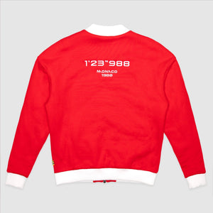 Ayrton Senna F1 x Tag Heuer Varsity Jacket - Red - image 2