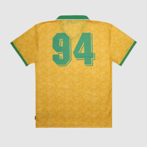 Ayrton Senna F1 94 Kids Relaxed Fit Jersey - Youth Blue/Yellow - image 4