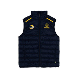 Ayrton Senna F1 Helmet Vest - Navy - image 1