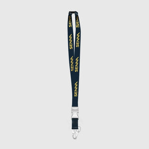 Ayrton Senna F1 Lanyard - Navy - image 1