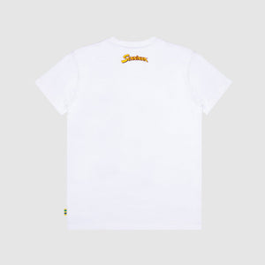 Ayrton Senna F1 Senninha Face T-Shirt - White - image 5