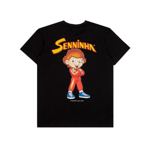 Ayrton Senna F1 Senninha Figure T-Shirt - Black - image 1