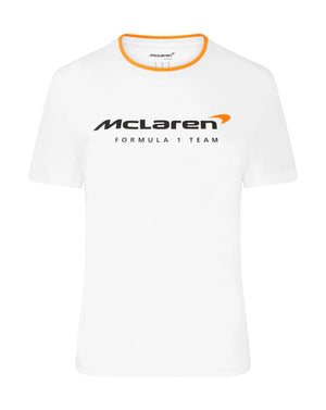 McLaren F1 Women's Core Essentials Logo T-Shirt - Deep Lichen Green/White/Orange/Black/Pink - image 4