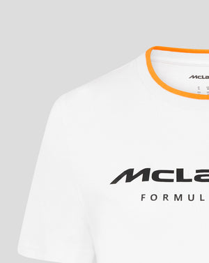 McLaren F1 Women's Core Essentials Logo T-Shirt - Deep Lichen Green/White/Orange/Black/Pink - image 14