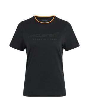 McLaren F1 Women's Core Essentials Logo T-Shirt - Deep Lichen Green/White/Orange/Black/Pink - image 2