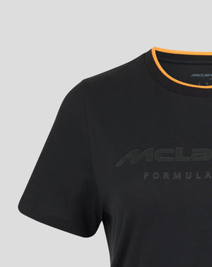 McLaren F1 Women's Core Essentials Logo T-Shirt - Deep Lichen Green/White/Orange/Black/Pink - image 11