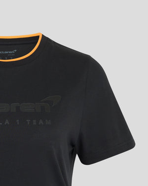 McLaren F1 Women's Core Essentials Logo T-Shirt - Deep Lichen Green/White/Orange/Black/Pink - image 12