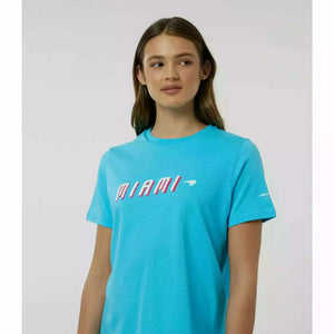McLaren F1 Women's Miami Neon Graphic T-Shirt-White/Vice Blue/Beetroot Purple/Crystal Rose - image 25