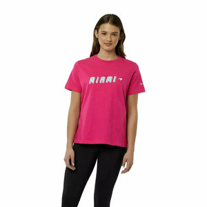 McLaren F1 Women's Miami Neon Graphic T-Shirt-White/Vice Blue/Beetroot Purple/Crystal Rose - image 8