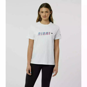 McLaren F1 Women's Miami Neon Graphic T-Shirt-White/Vice Blue/Beetroot Purple/Crystal Rose - image 13