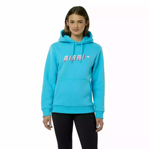 McLaren F1 Women's Miami Neon Graphic Hoodie -Black/Vice Blue/Beetroot Purple - image 15