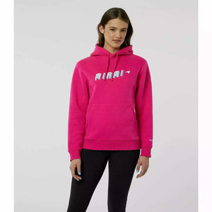McLaren F1 Women's Miami Neon Graphic Hoodie -Black/Vice Blue/Beetroot Purple - image 1