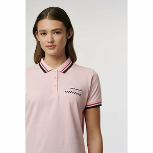 McLaren F1 Women's Miami Graphic Polo Shirt-Crystal Rose - image 4