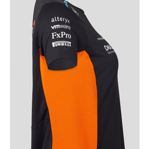McLaren F1 Women's Team Replica Set Up T-Shirt- Papaya/Phantom - image 9