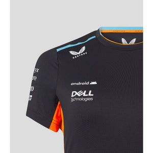McLaren F1 Women's Team Replica Set Up T-Shirt- Papaya/Phantom - image 11