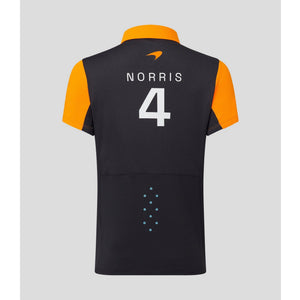 McLaren F1 Women's Lando Norris Team Drivers Polo Shirt- Papaya - image 2