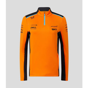 McLaren F1 Women's Team Quarter Zip Midlayer Jacket- Papaya - image 1