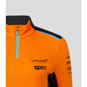 McLaren F1 Women's Team Quarter Zip Midlayer Jacket- Papaya - image 6