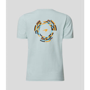 McLaren F1 Women's Dynamic T-Shirt - Cloud Blue/Papaya - image 3