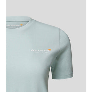 McLaren F1 Women's Dynamic T-Shirt - Cloud Blue/Papaya - image 7