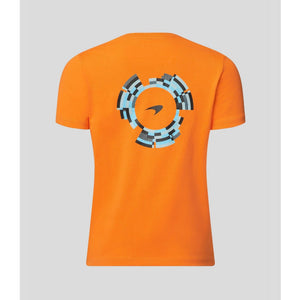 McLaren F1 Women's Dynamic T-Shirt - Cloud Blue/Papaya - image 4