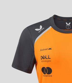 McLaren F1 Women's 2025 Lando Norris Team Drivers T-Shirt- Papaya/Phantom - image 6
