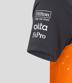 McLaren F1 2025 Women's Lando Norris Team Polo Shirt - Papaya - image 4