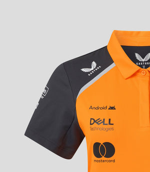 McLaren F1 2025 Women's Lando Norris Team Polo Shirt - Papaya - image 5