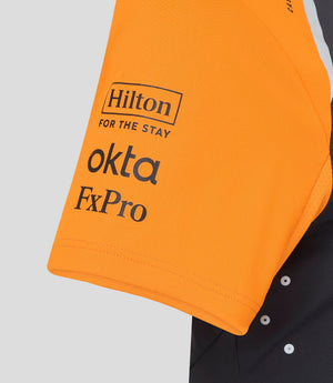 McLaren F1 Women's 2025 Oscar Piastri Team Drivers T-Shirt- Papaya/Phantom - image 9