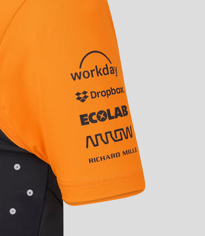 McLaren F1 Women's 2025 Oscar Piastri Team Drivers T-Shirt- Papaya/Phantom - image 10