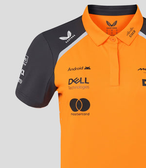 McLaren F1 2025 Women's Team Polo Shirt - Papaya - image 6