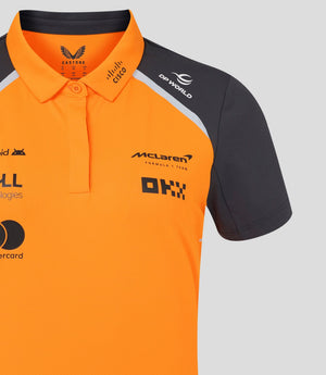 McLaren F1 2025 Women's Team Polo Shirt - Papaya - image 7