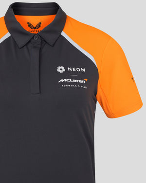 McLaren Formula E 2025 Women's Team Polo Shirt - Phantom - image 7