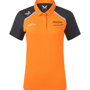 McLaren Indy Car 2025 Women's Team Polo Shirt - Papaya - image 1