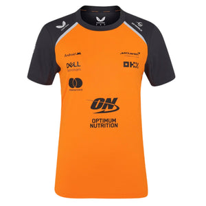 McLaren F1 2025 Women's Team T-Shirt - Papaya/Phantom - image 1