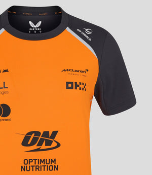 McLaren F1 2025 Women's Team T-Shirt - Papaya/Phantom - image 8