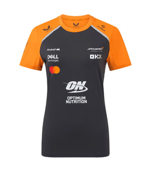 McLaren F1 2025 Women's Team T-Shirt - Papaya/Phantom - image 2