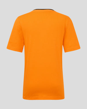 McLaren F1 Kids Core Essentials Logo T-Shirt - Youth White/Papaya/Black - image 4