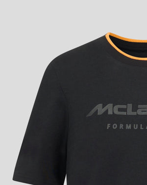 McLaren F1 Kids Core Essentials Logo T-Shirt - Youth White/Papaya/Black - image 8