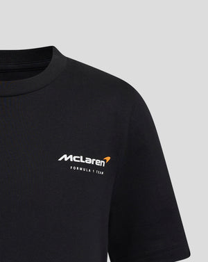 McLaren F1 Oscar Piastri Kids Driver T-Shirt- Youth Caviar Black - image 4