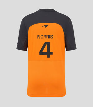 McLaren F1 Kids 2025 Lando Norris Team Set Up T-Shirt- Youth Papaya/Phantom - image 3